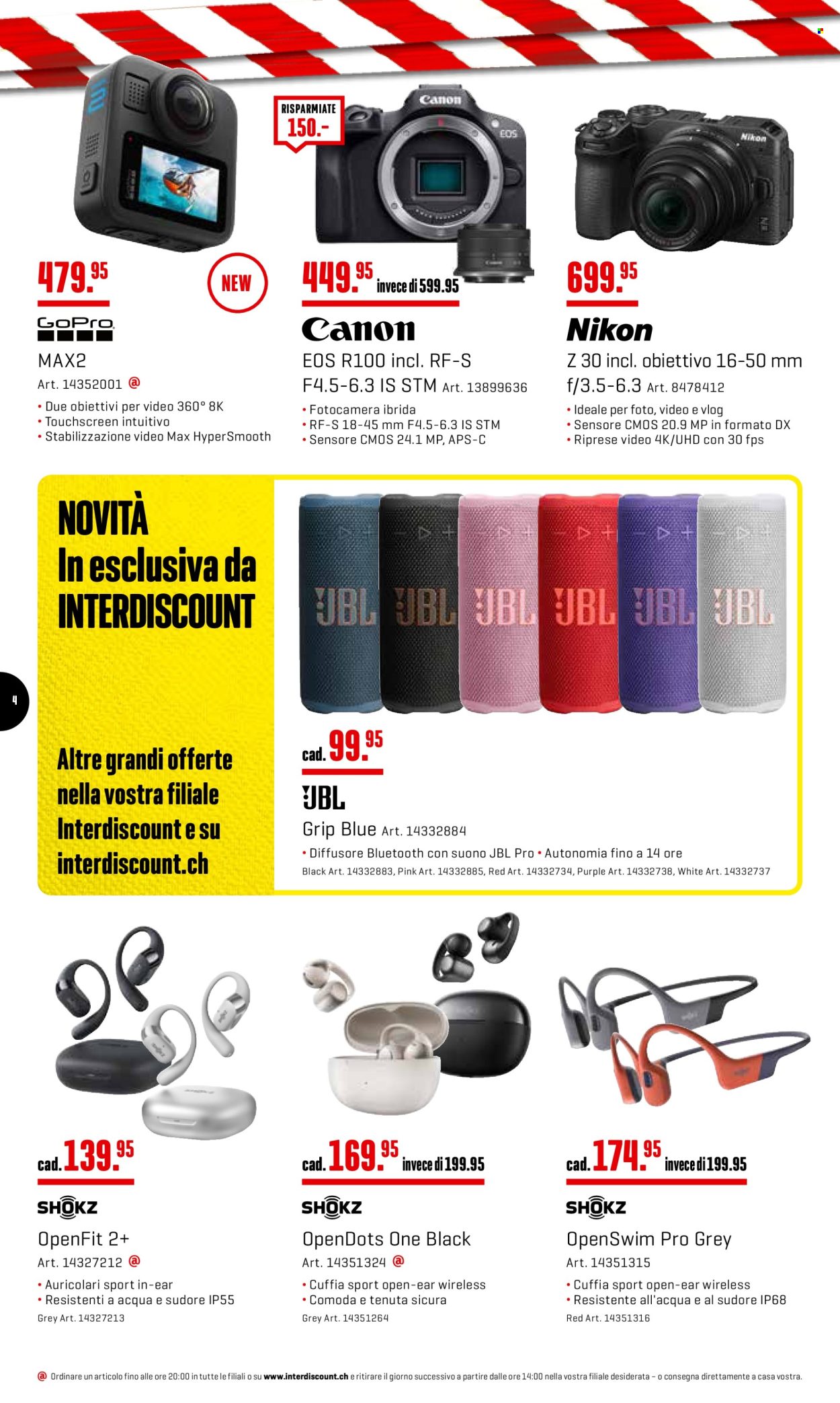 Prospekt Interdiscount - 10.11.2025 - 23.11.2025. Seite 4