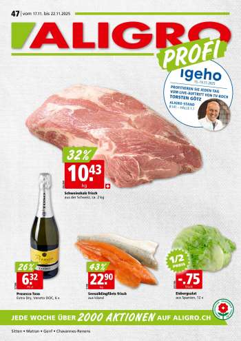 Volantino ALIGRO - 17.11.2025 - 22.11.2025.