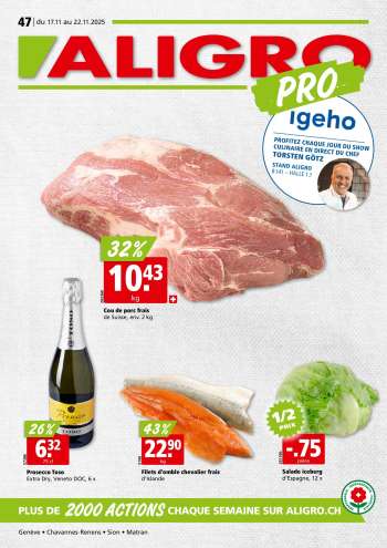 Prospekte ALIGRO - 17.11.2025 - 22.11.2025.