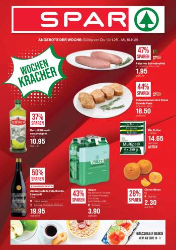 Prospekte SPAR - 13.11.2025 - 19.11.2025.