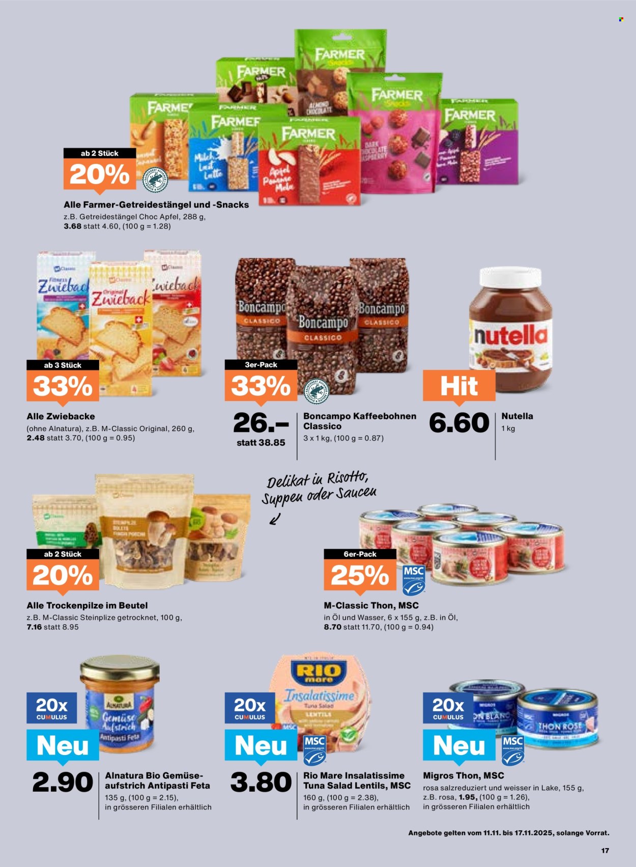 Volantino Migros - 11.11.2025 - 17.11.2025. Pagina 17