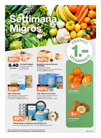 Catalogue Migros - 11.11.2025 - 17.11.2025.