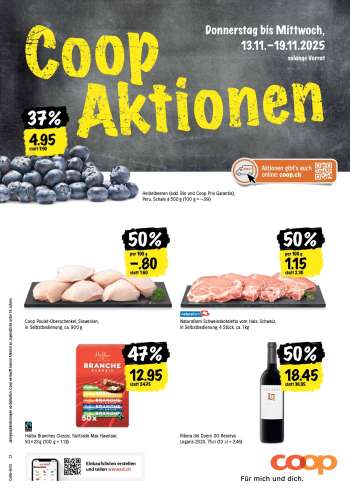 Prospekte Coop - 13.11.2025 - 19.11.2025.