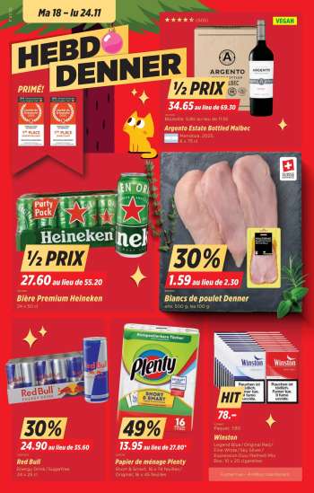 Catalogue Denner - 18.11.2025 - 24.11.2025.