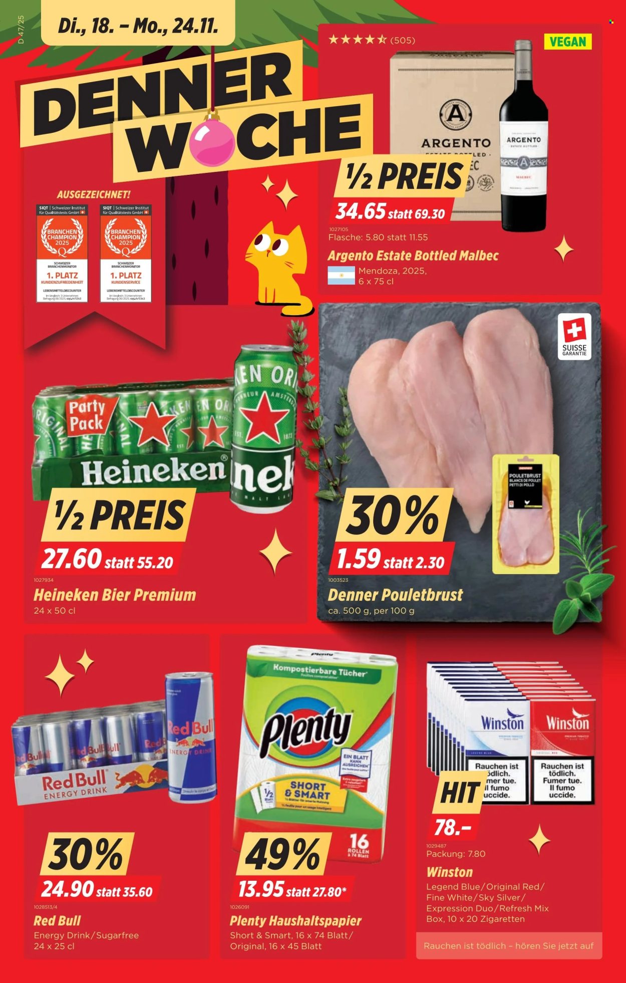 Volantino Denner - 18.11.2025 - 24.11.2025. Pagina 1