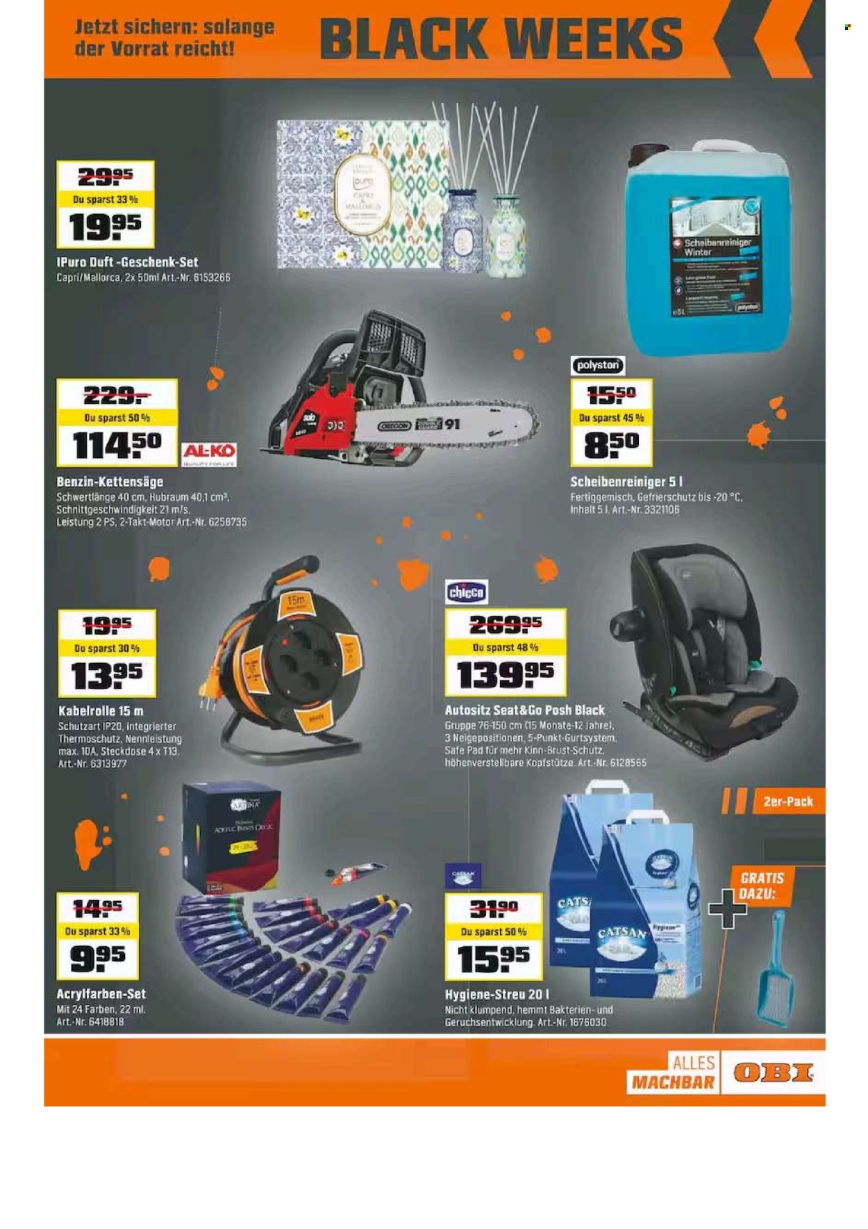 Volantino OBI - 17.11.2025 - 30.11.2025. Pagina 5