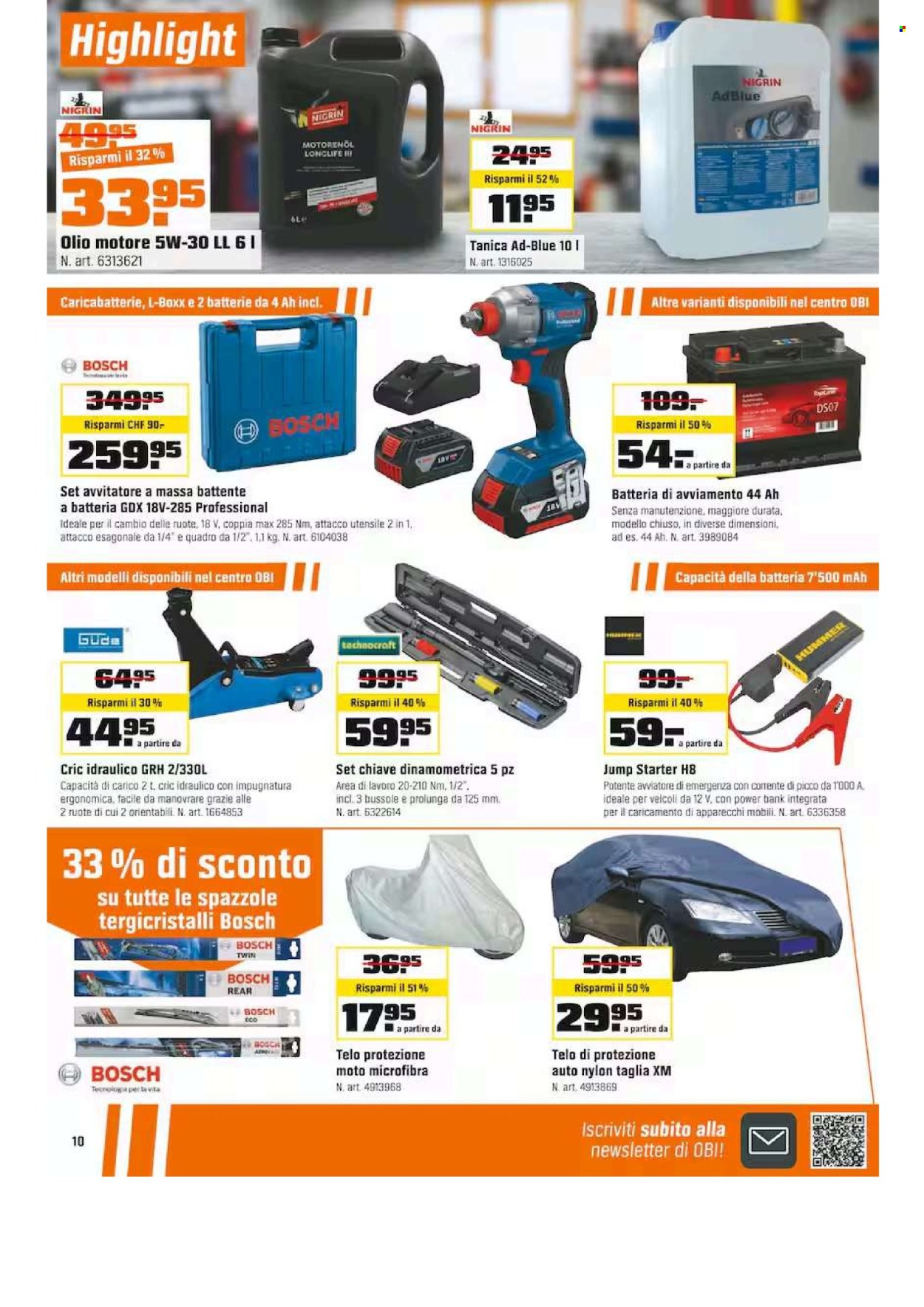 Volantino OBI - 17.11.2025 - 30.11.2025. Pagina 10