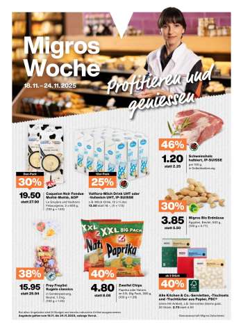 Catalogue Migros - 18.11.2025 - 24.11.2025.