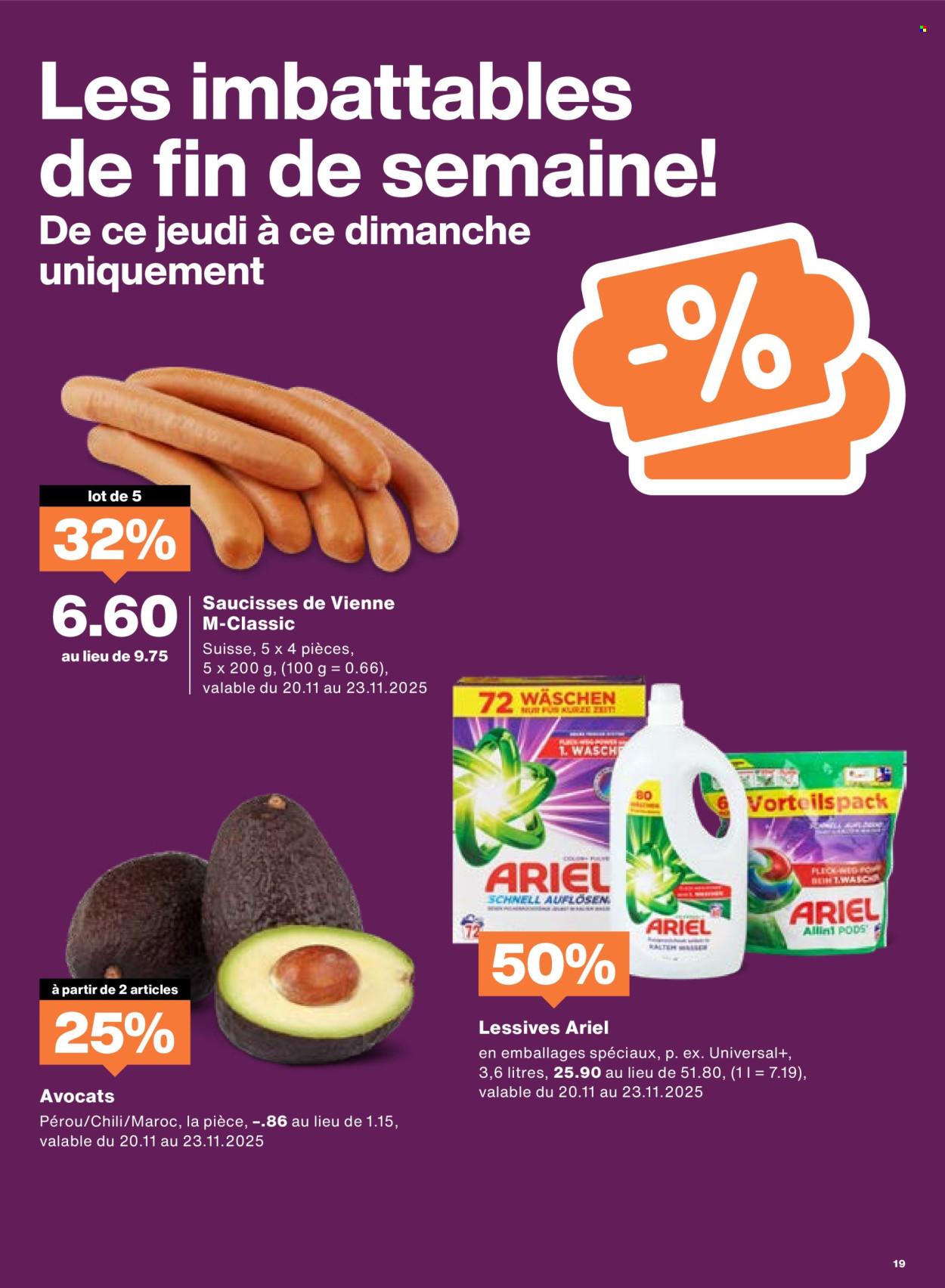 Volantino Migros - 18.11.2025 - 24.11.2025. Pagina 19