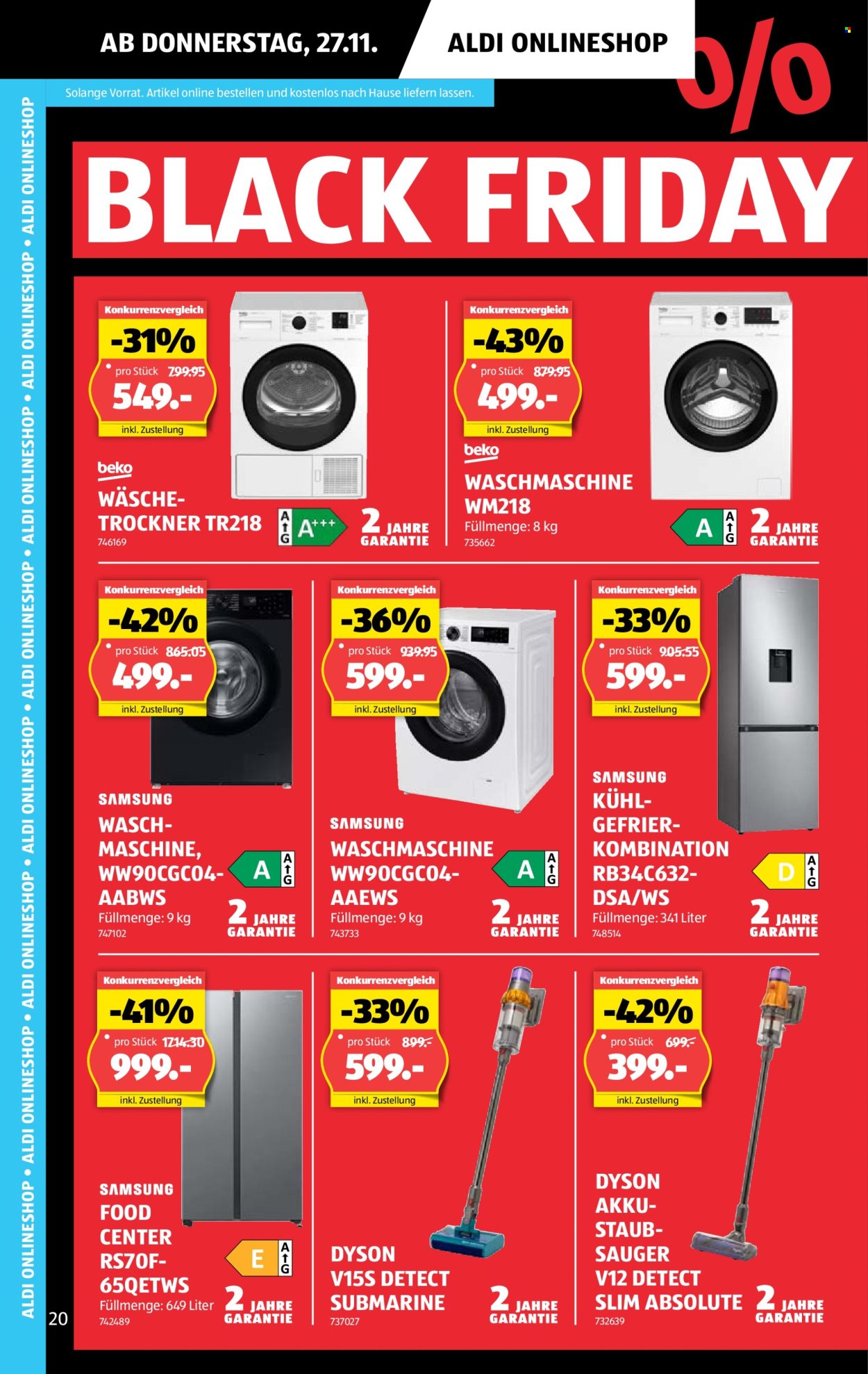 Prospekt Aldi - 27.11.2025 - 3.12.2025. Seite 20