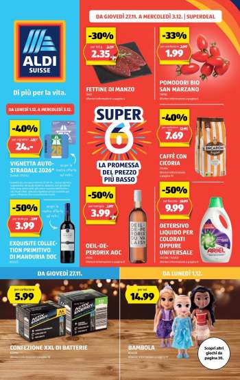 Prospekte Aldi - 27.11.2025 - 3.12.2025.