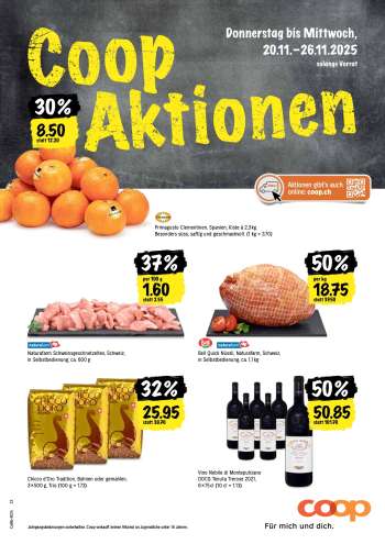 Prospekte Coop - 20.11.2025 - 26.11.2025.