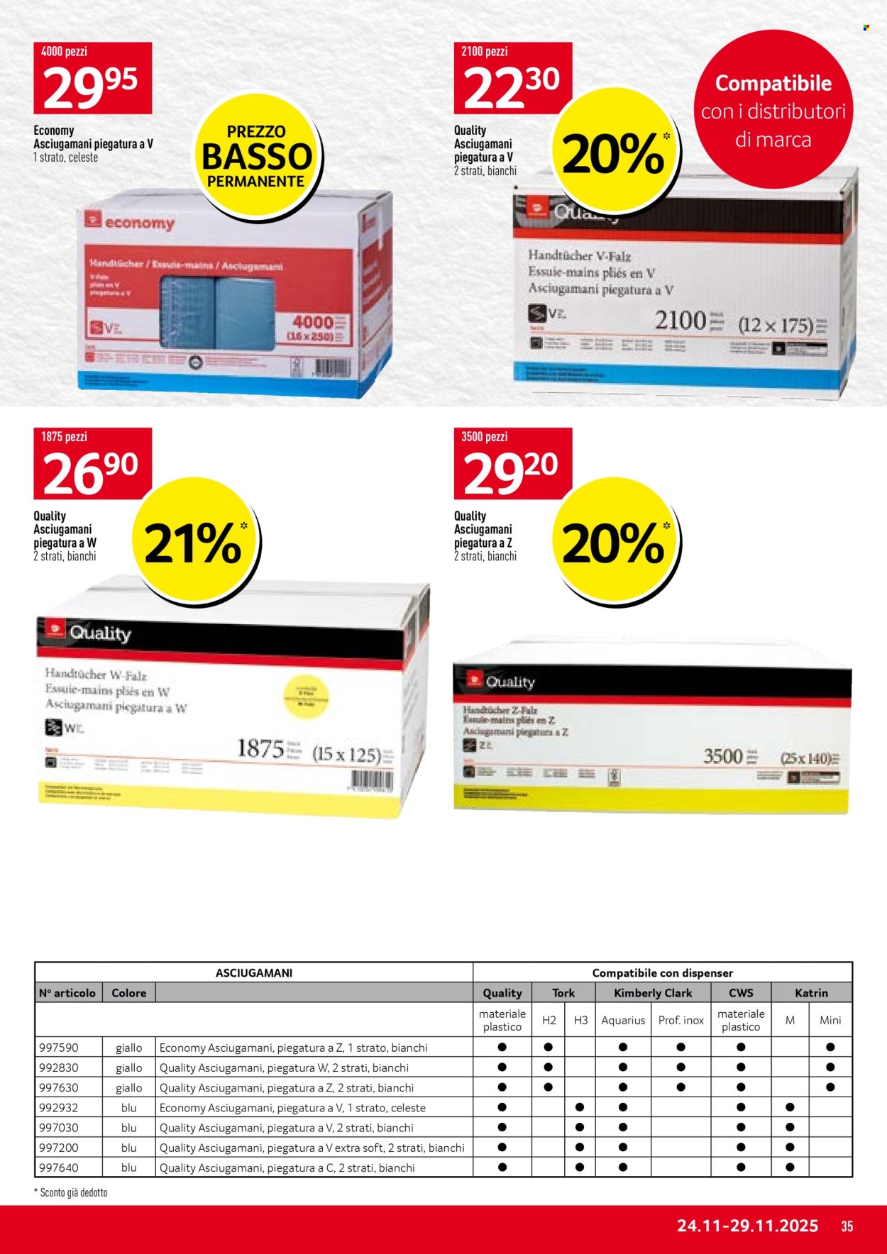 Volantino Prodega - 24.11.2025 - 29.11.2025. Pagina 35