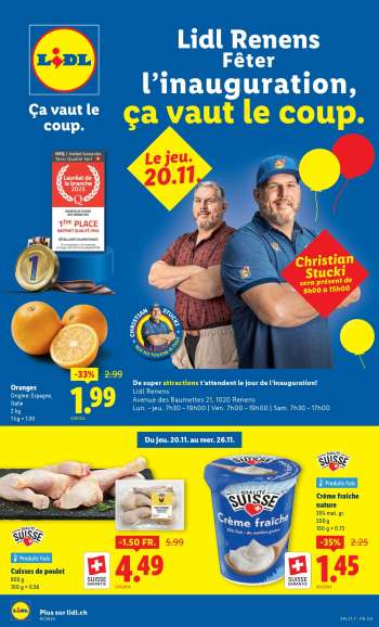 Prospekte Lidl - 20.11.2025 - 26.11.2025.