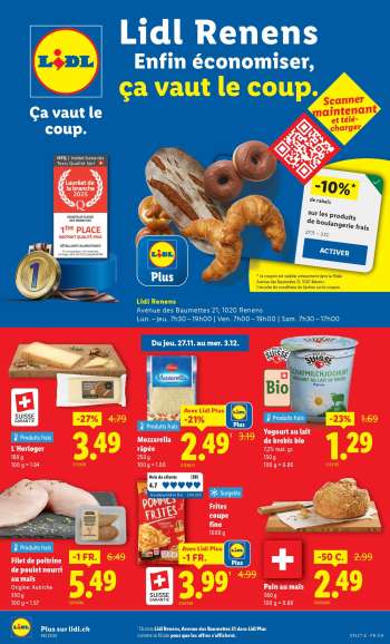 Volantino Lidl - 27.11.2025 - 3.12.2025.