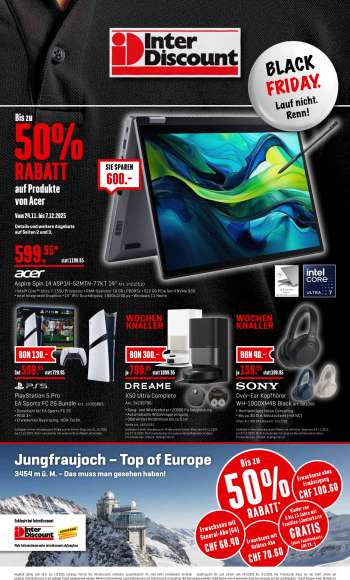 Catalogue Interdiscount - 24.11.2025 - 30.11.2025.