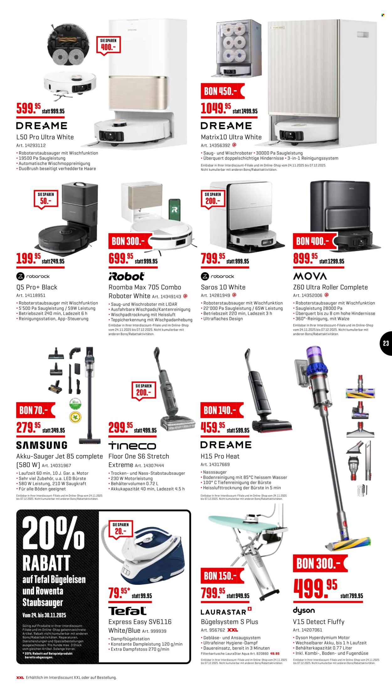 Prospekt Interdiscount - 24.11.2025 - 30.11.2025. Seite 23