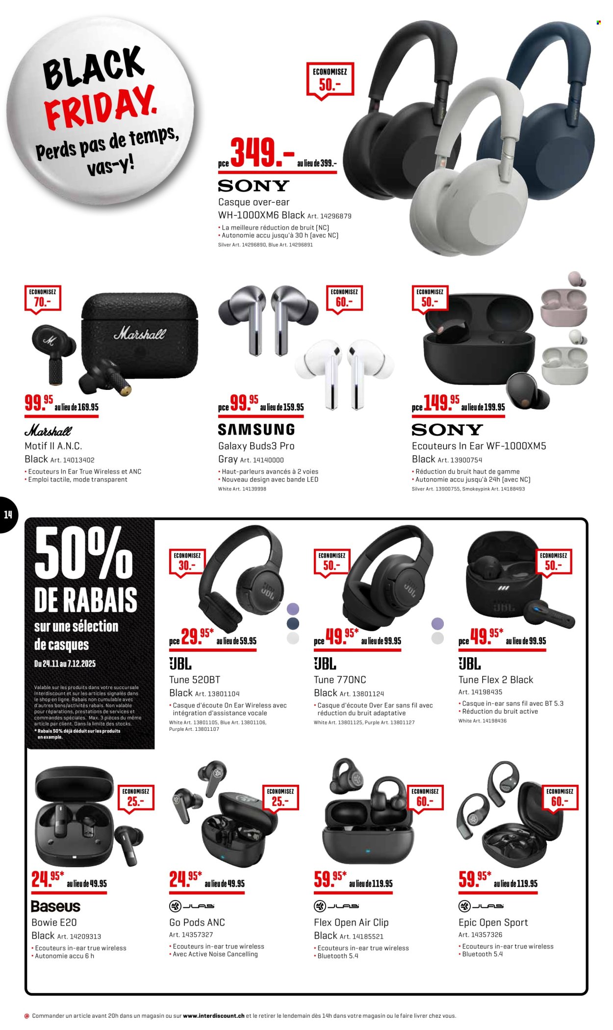 Volantino Interdiscount - 24.11.2025 - 30.11.2025. Pagina 14