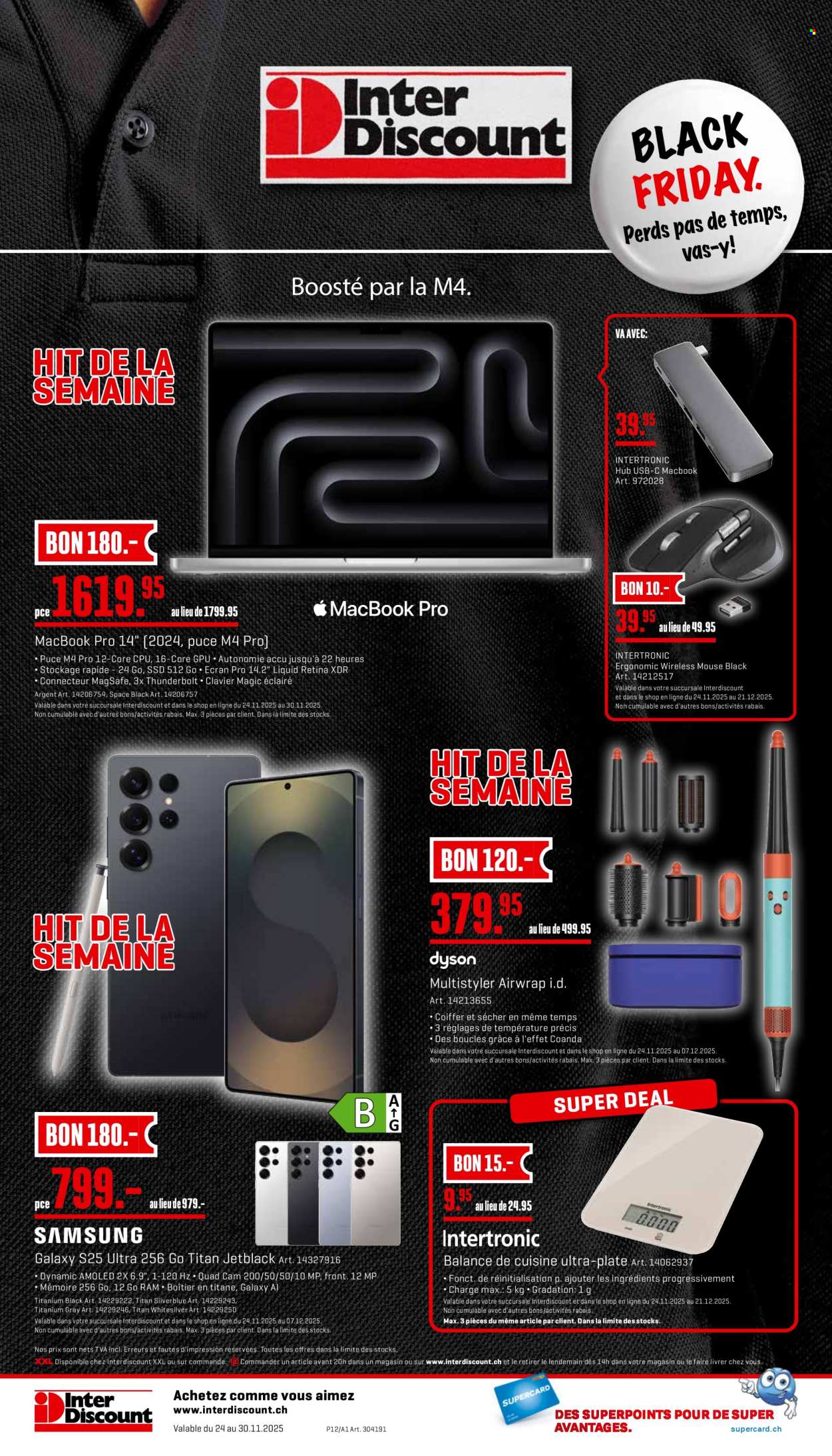 Volantino Interdiscount - 24.11.2025 - 30.11.2025. Pagina 24