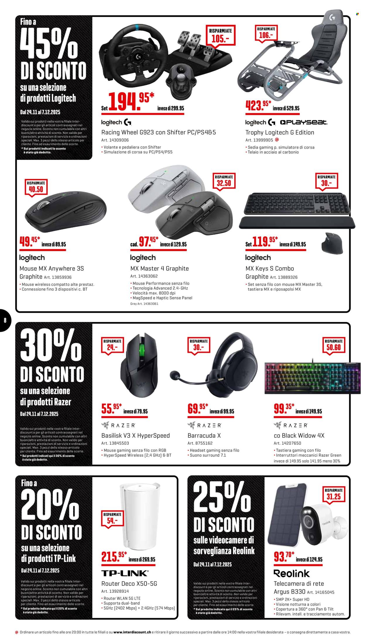 Volantino Interdiscount - 24.11.2025 - 30.11.2025. Pagina 8