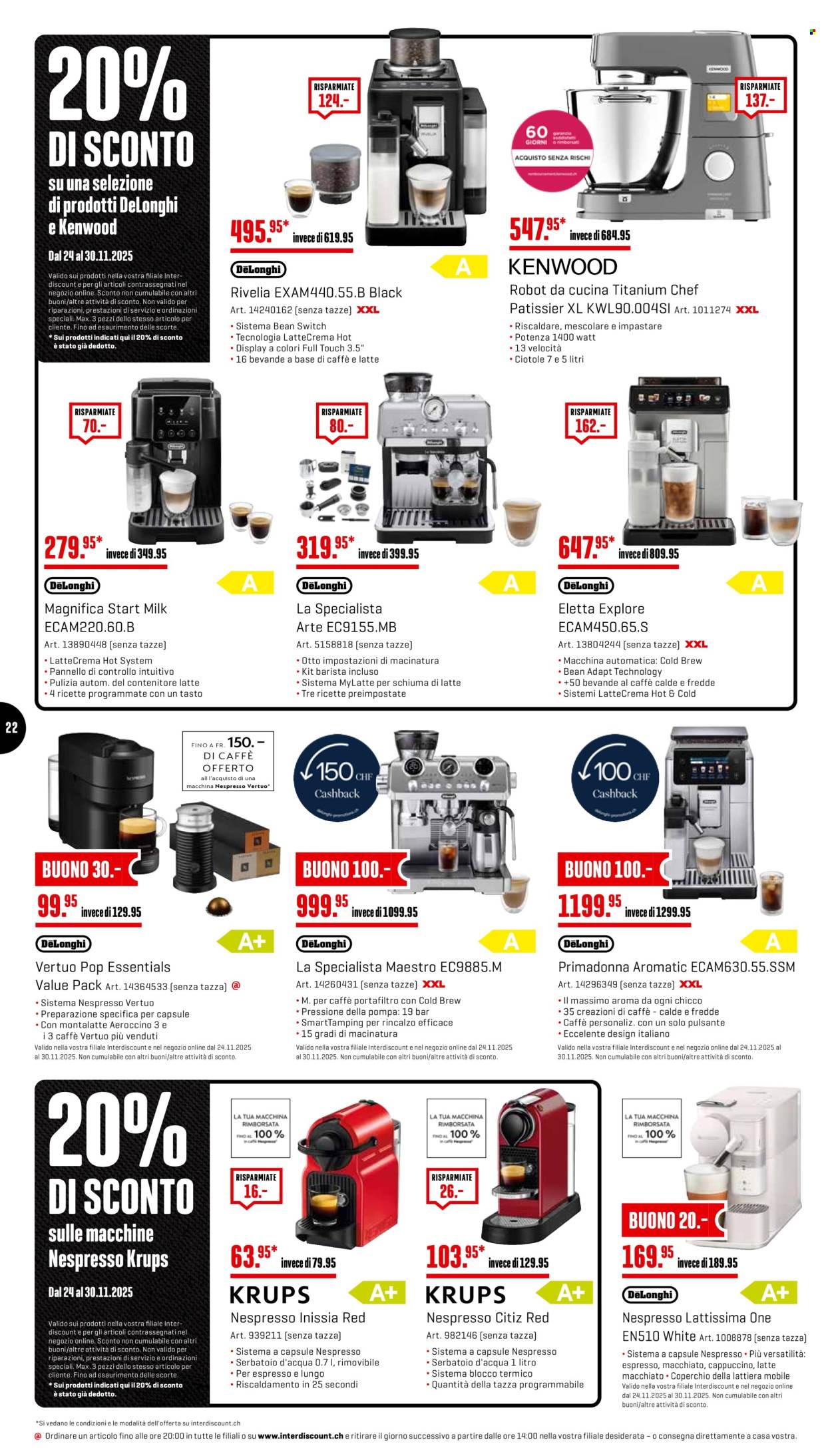 Volantino Interdiscount - 24.11.2025 - 30.11.2025. Pagina 22