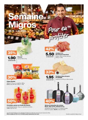 Catalogue Migros - 25.11.2025 - 1.12.2025.