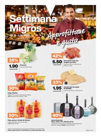 Prospekte Migros - 25.11.2025 - 1.12.2025.