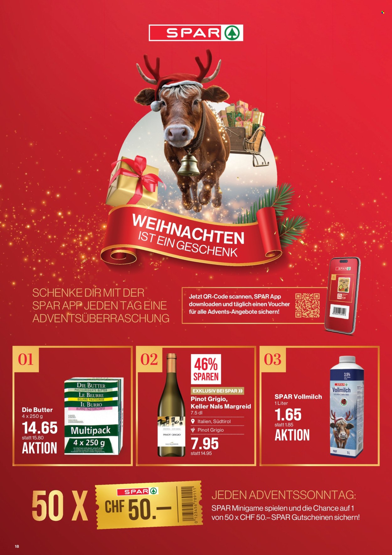 Prospekt SPAR - 27.11.2025 - 3.12.2025. Seite 18