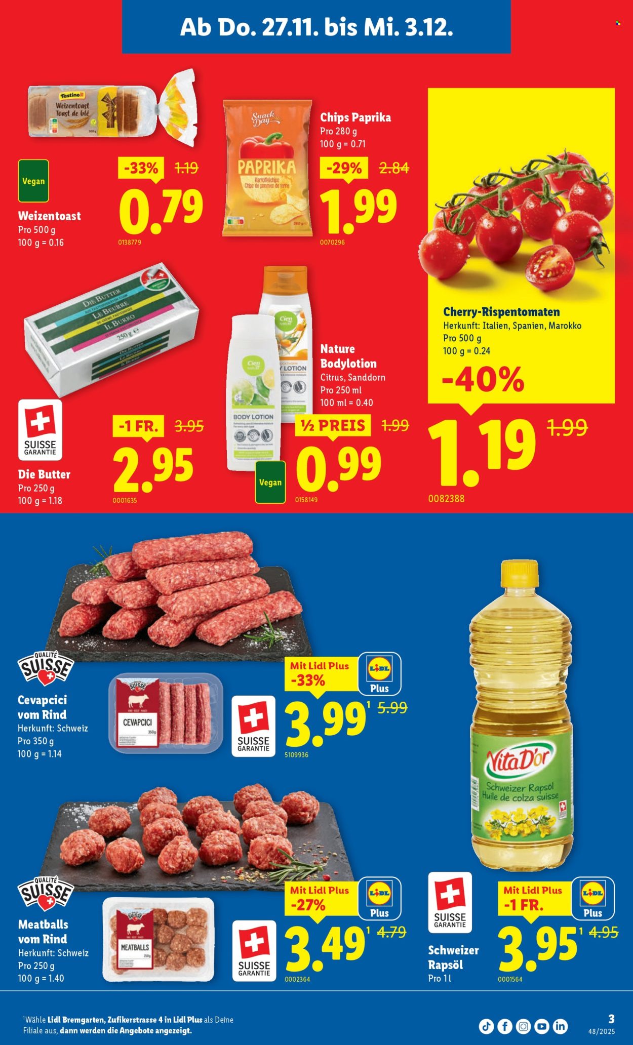 Catalogue Lidl - 27.11.2025 - 3.12.2025. Page 3