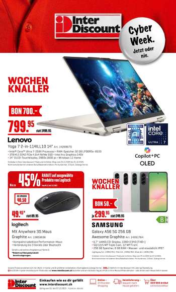 Catalogue Interdiscount - 1.12.2025 - 7.12.2025.