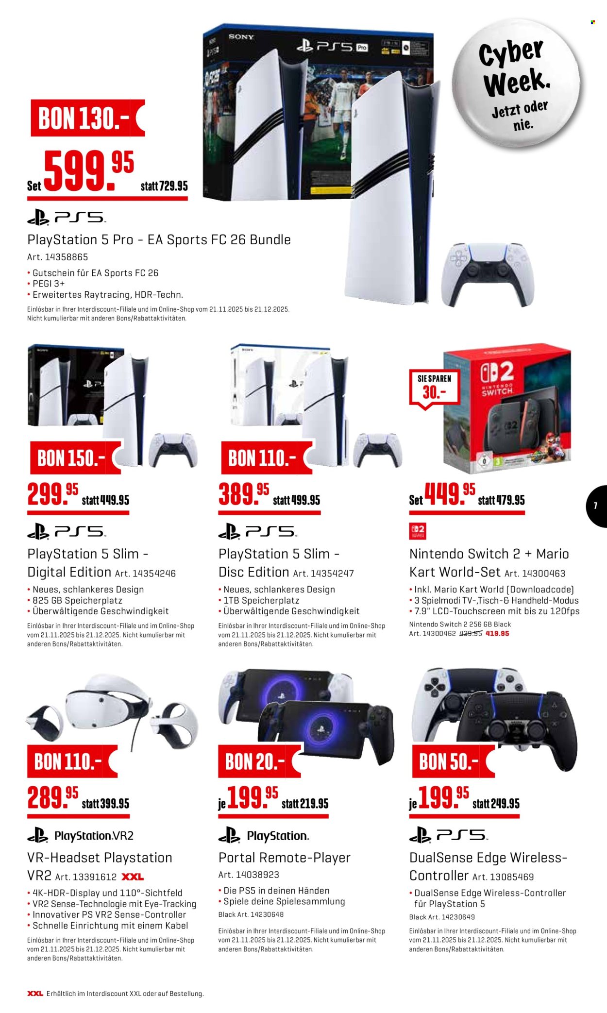 Prospekt Interdiscount - 1.12.2025 - 7.12.2025. Seite 7