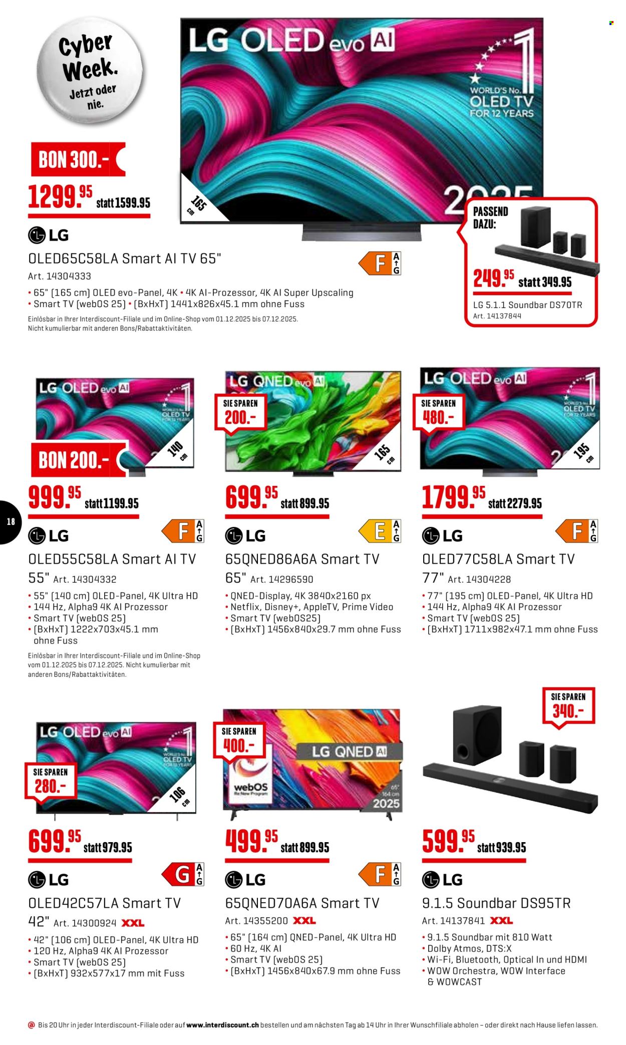 Prospekt Interdiscount - 1.12.2025 - 7.12.2025. Seite 18