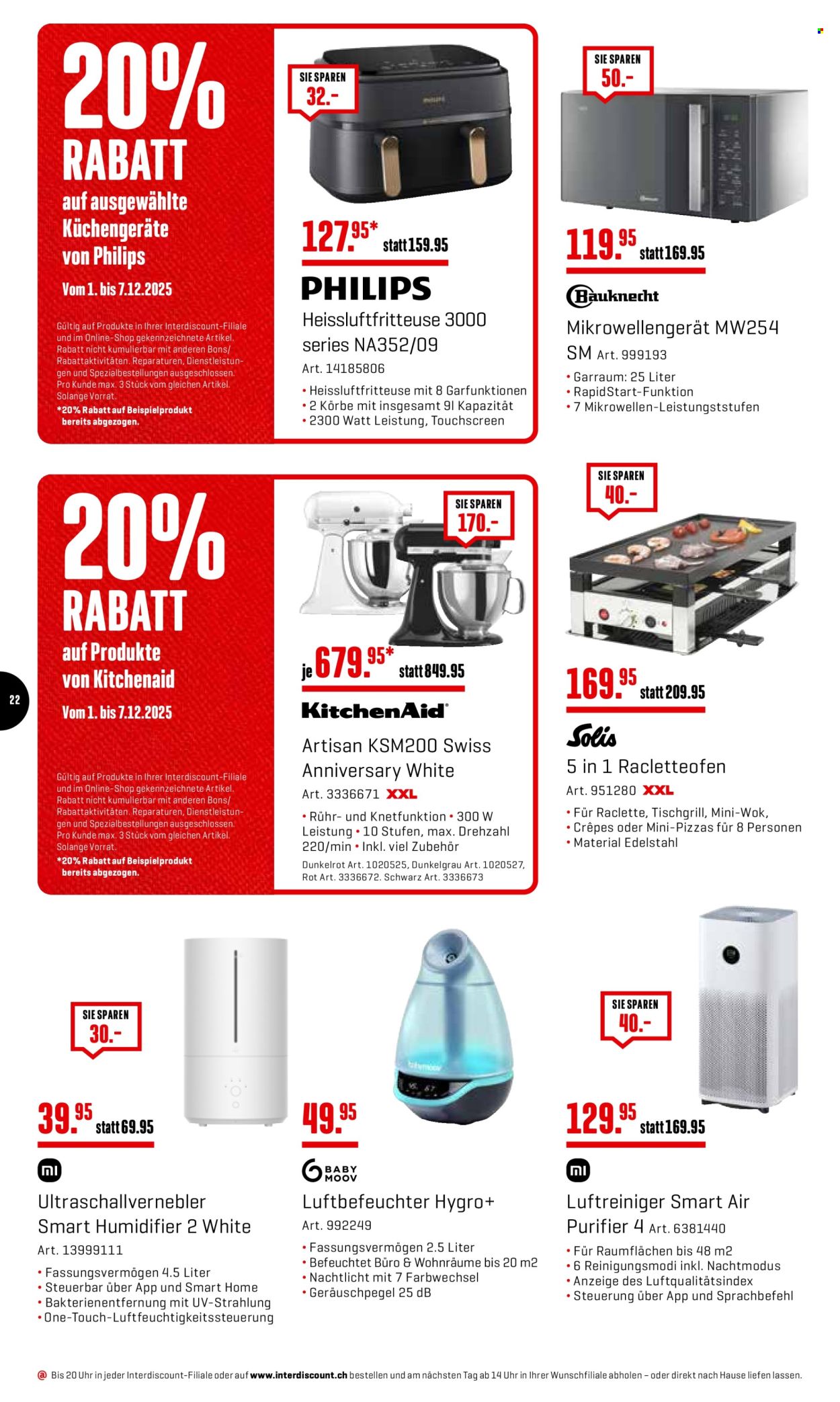 Prospekt Interdiscount - 1.12.2025 - 7.12.2025. Seite 22