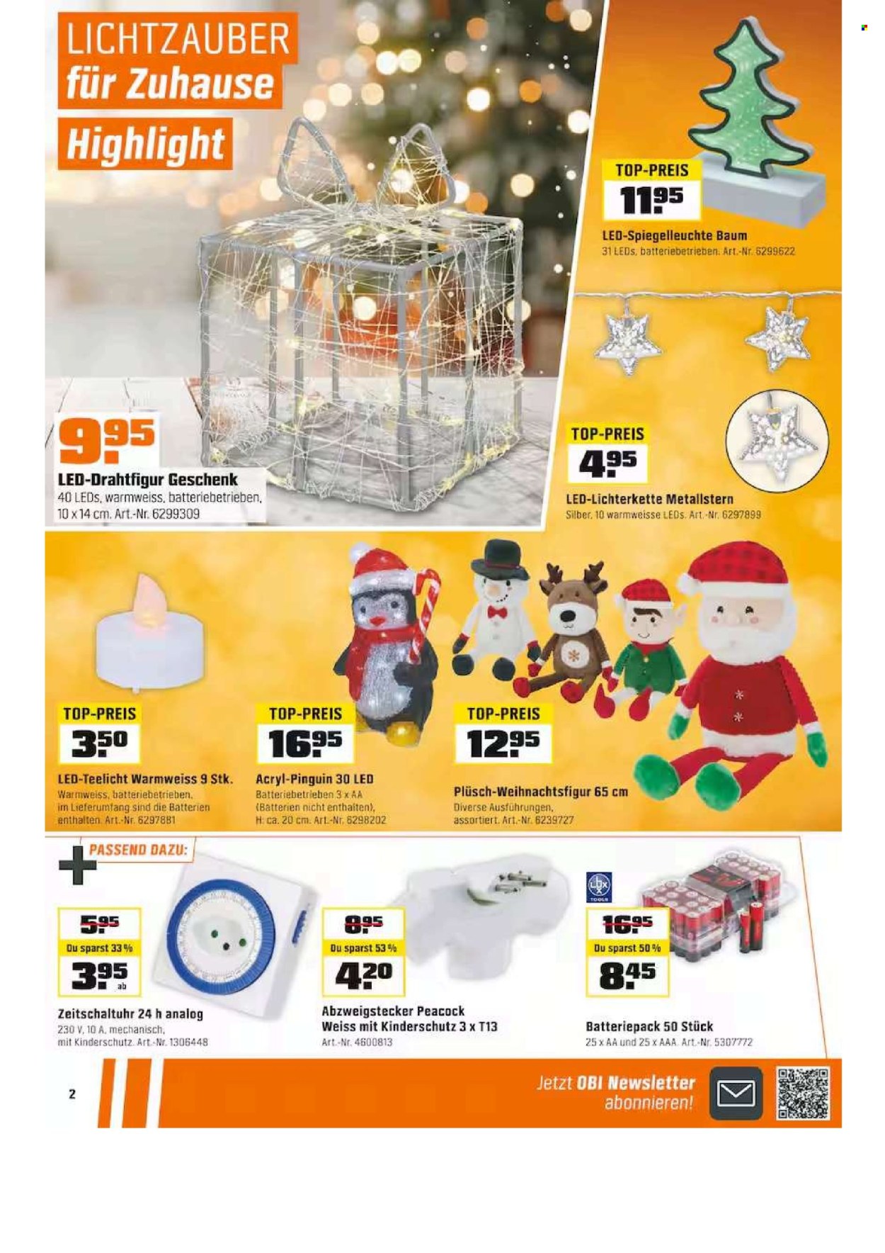 Volantino OBI - 1.12.2025 - 20.12.2025. Pagina 2