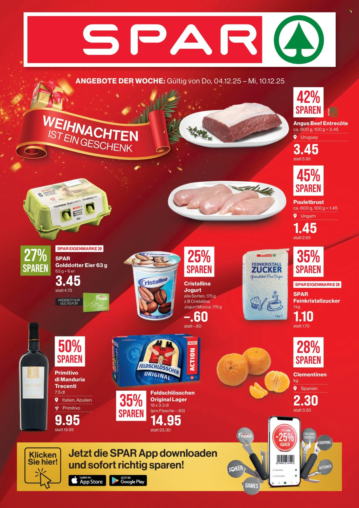Prospekt SPAR - 4.12.2025 - 10.12.2025. Seite 1