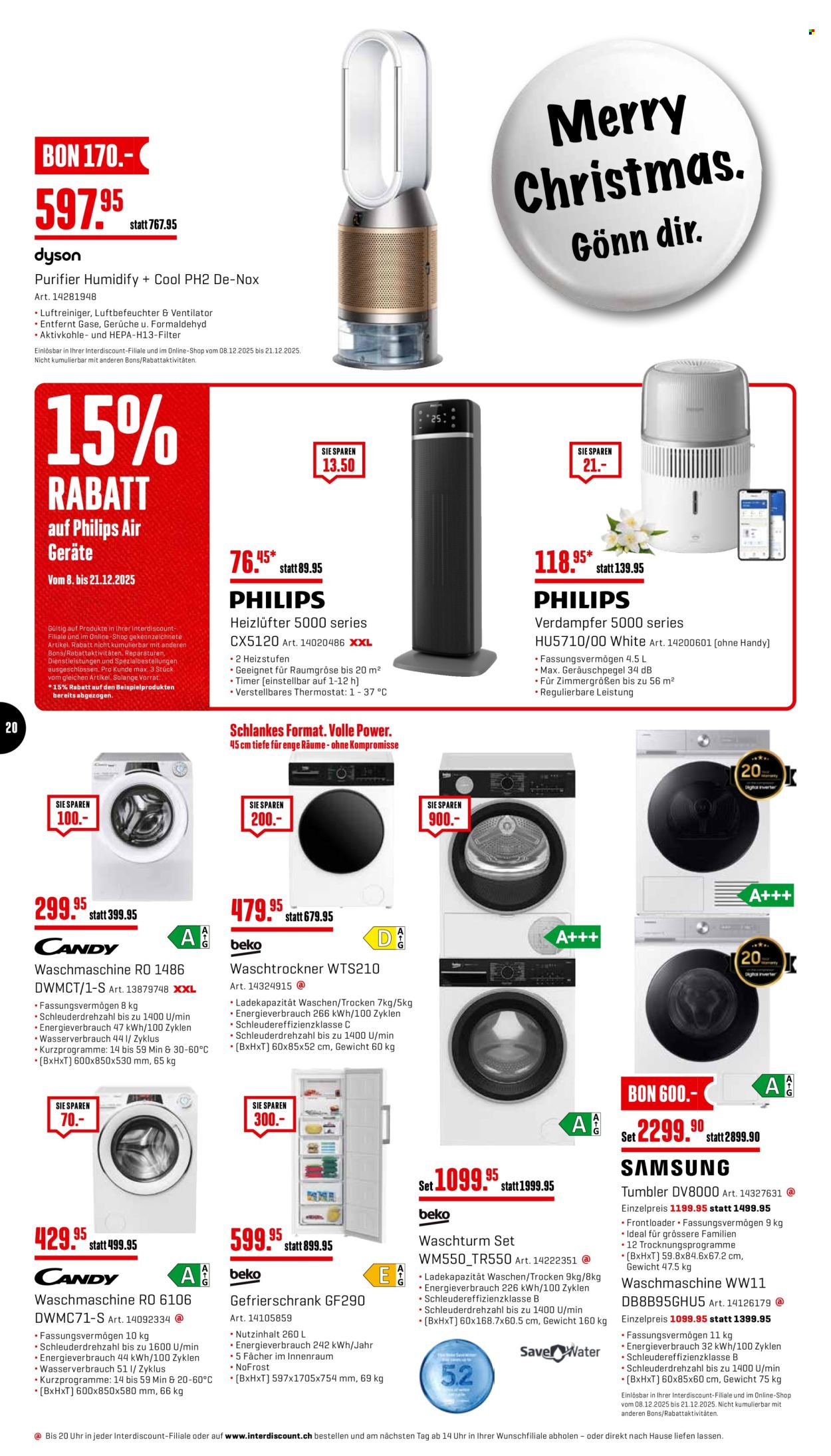 Prospekt Interdiscount - 8.12.2025 - 21.12.2025. Seite 20