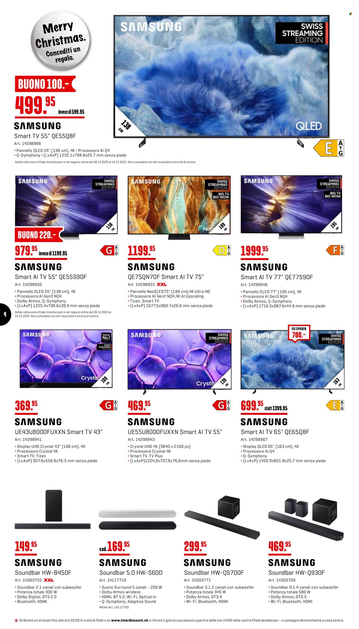 Volantino Interdiscount - 8.12.2025 - 21.12.2025. Pagina 4
