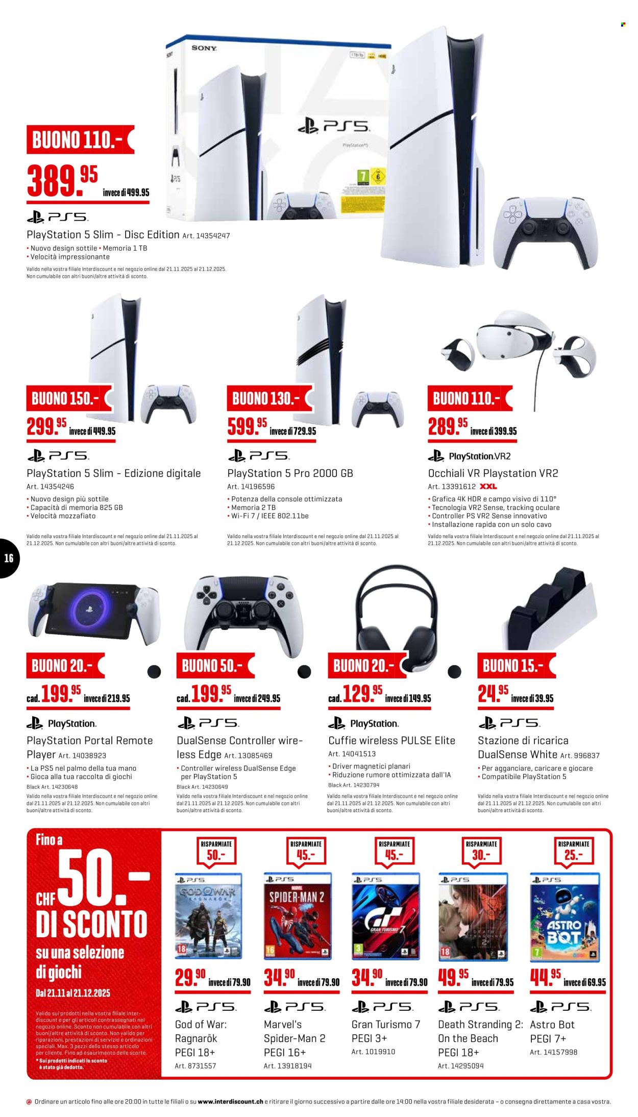 Volantino Interdiscount - 8.12.2025 - 21.12.2025. Pagina 16