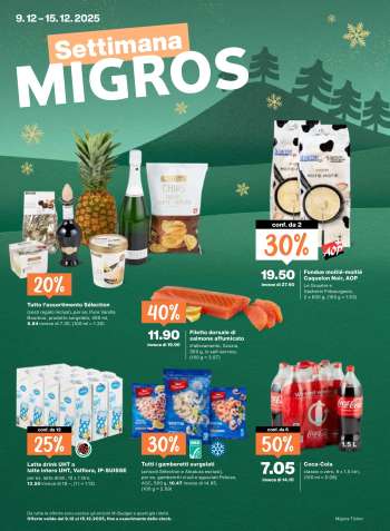 Volantino Migros - 9.12.2025 - 15.12.2025.