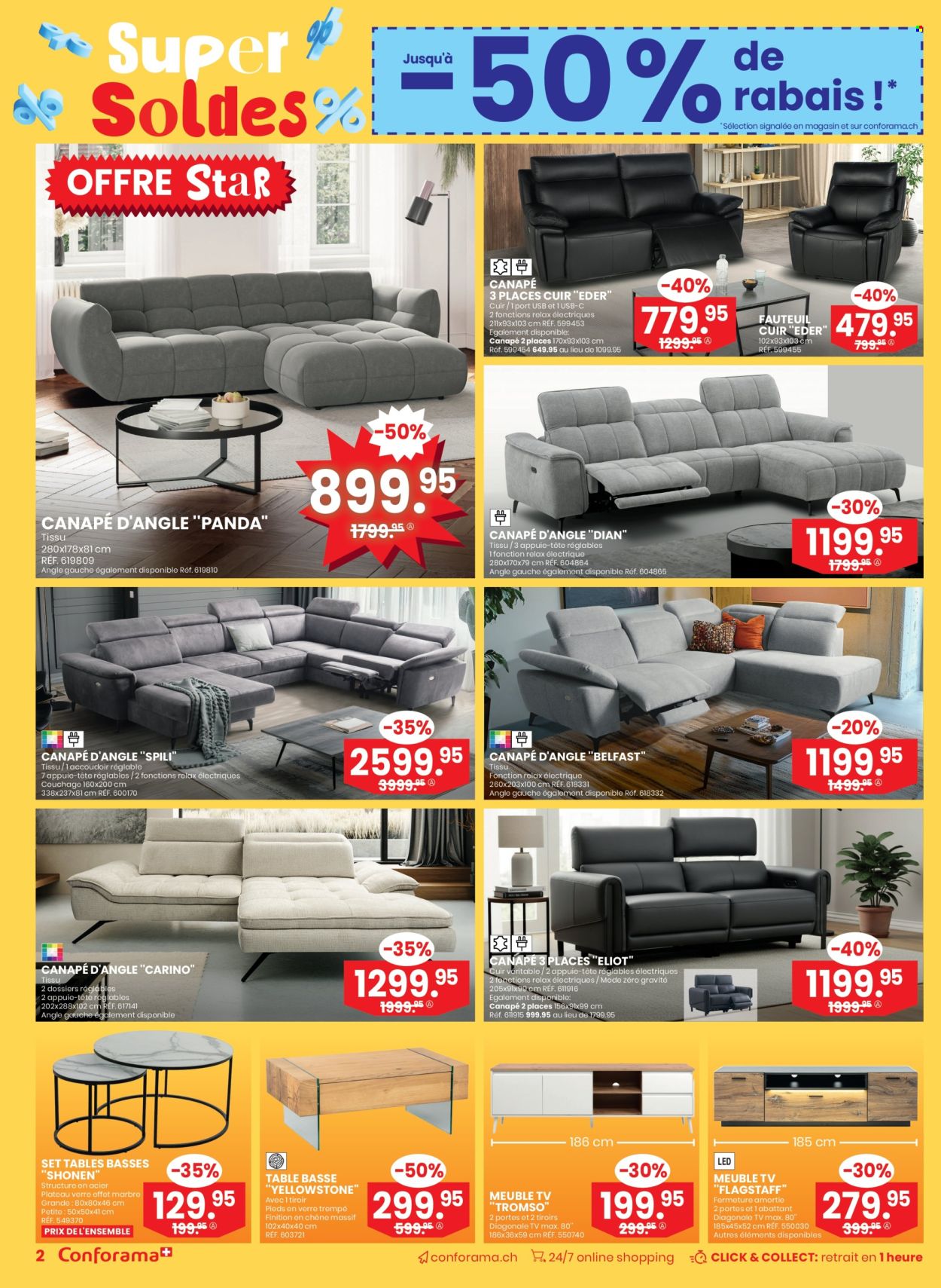 Volantino Conforama - 10.12.2025 - 23.12.2025. Pagina 2