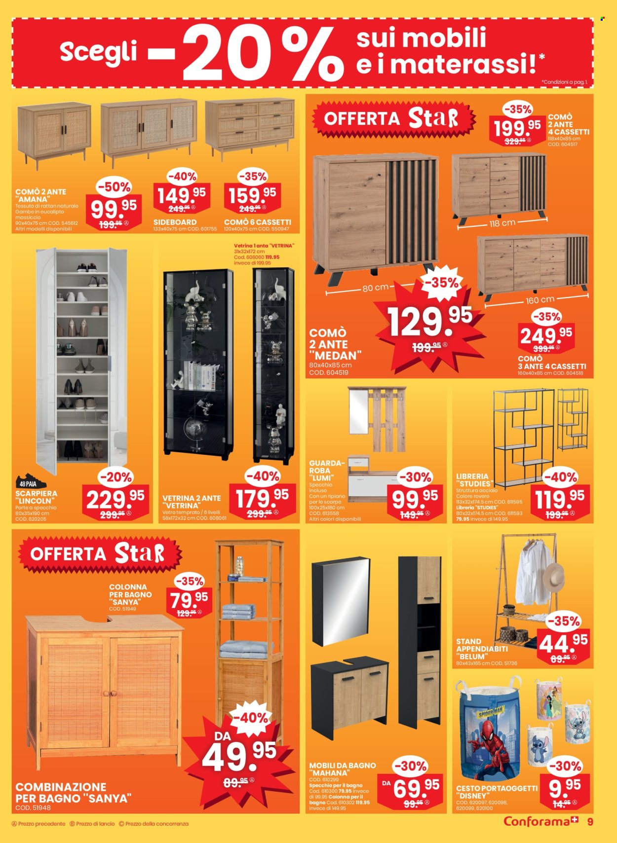 Volantino Conforama - 10.12.2025 - 23.12.2025. Pagina 9