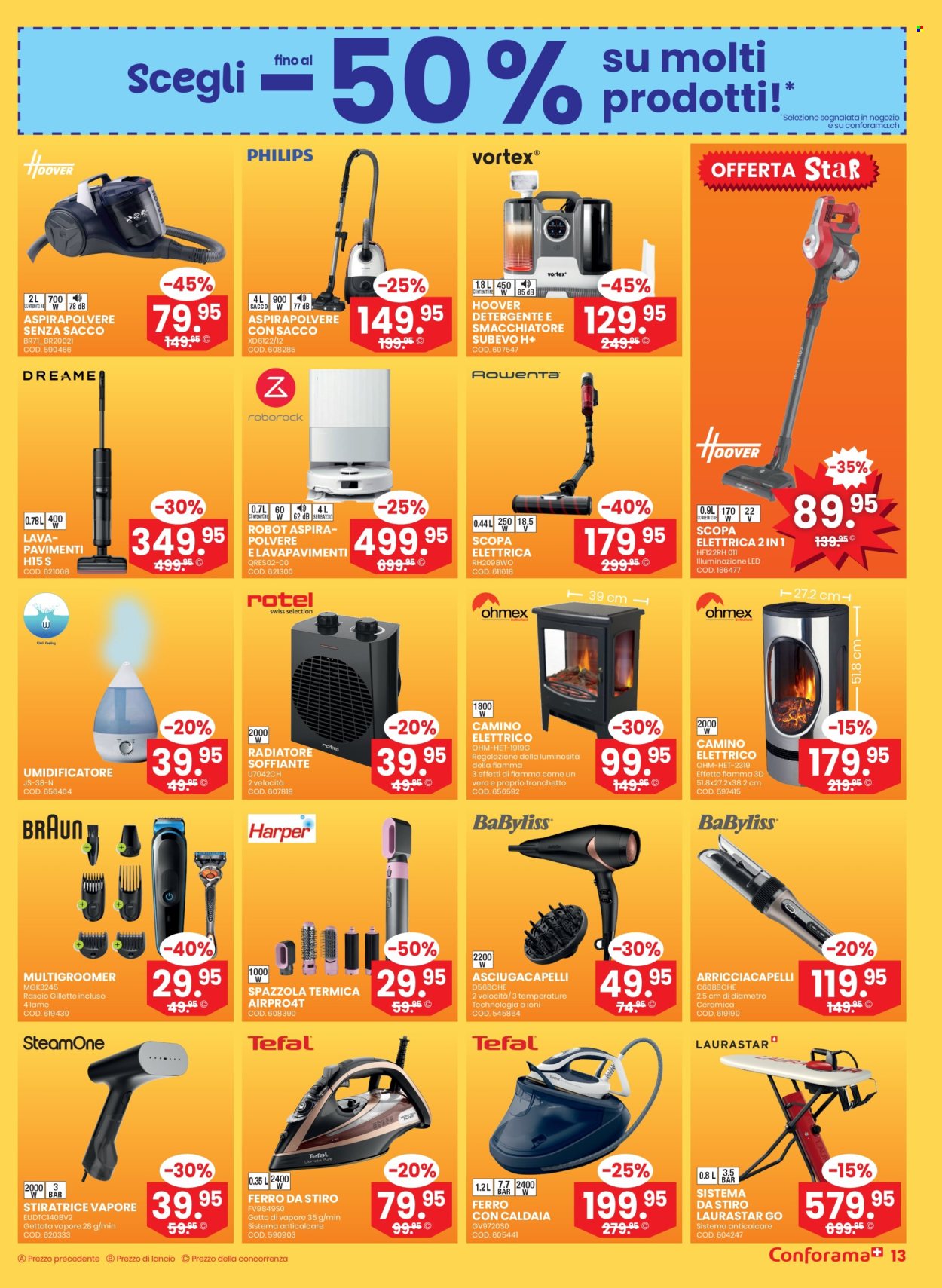 Volantino Conforama - 10.12.2025 - 23.12.2025. Pagina 13
