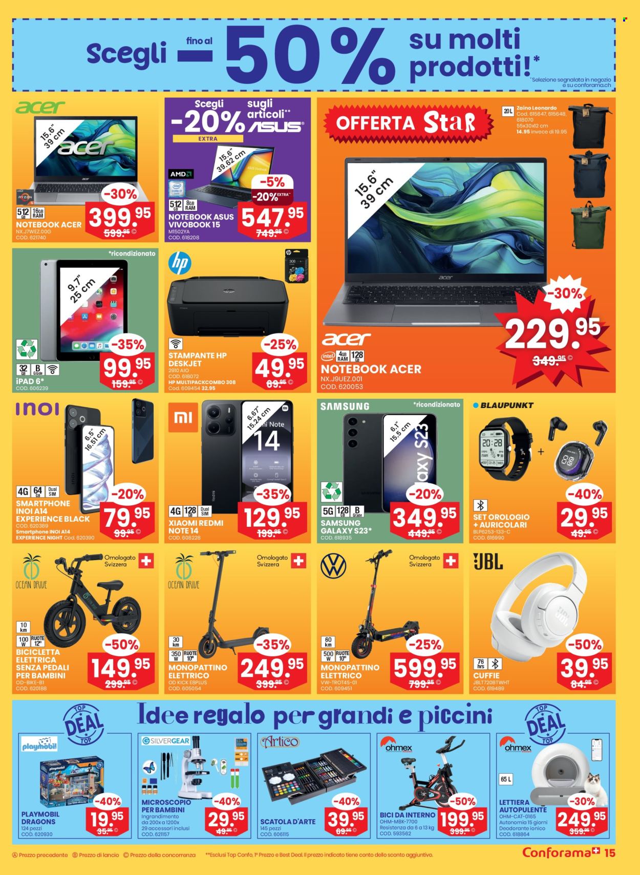 Volantino Conforama - 10.12.2025 - 23.12.2025. Pagina 15