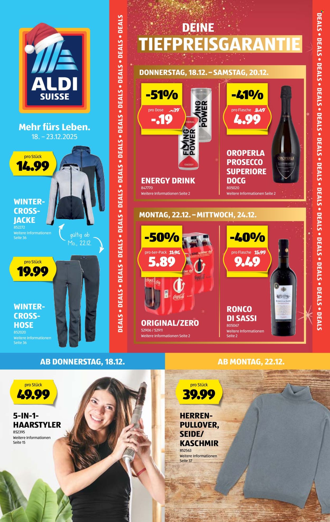 Volantino Aldi - 18.12.2025 - 23.12.2025. Pagina 1