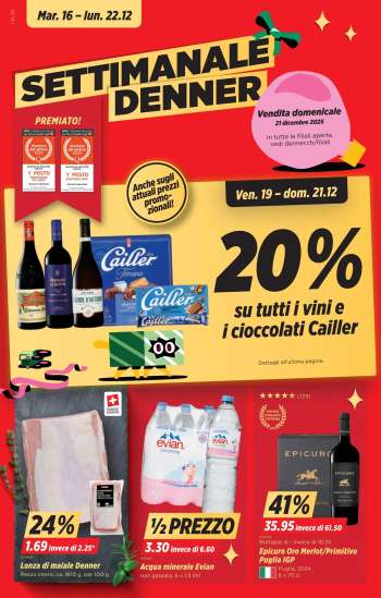 Catalogue Denner - 16.12.2025 - 22.12.2025.