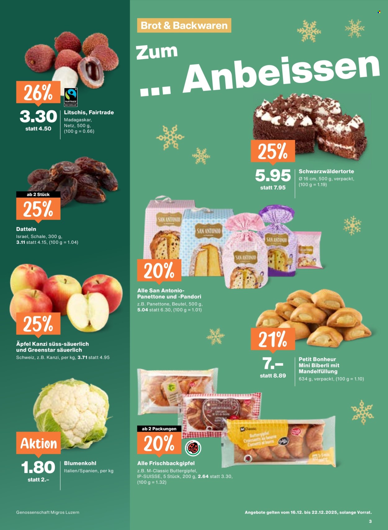 Volantino Migros - 16.12.2025 - 22.12.2025. Pagina 3
