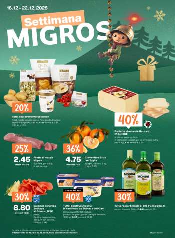 Prospekte Migros - 16.12.2025 - 22.12.2025.