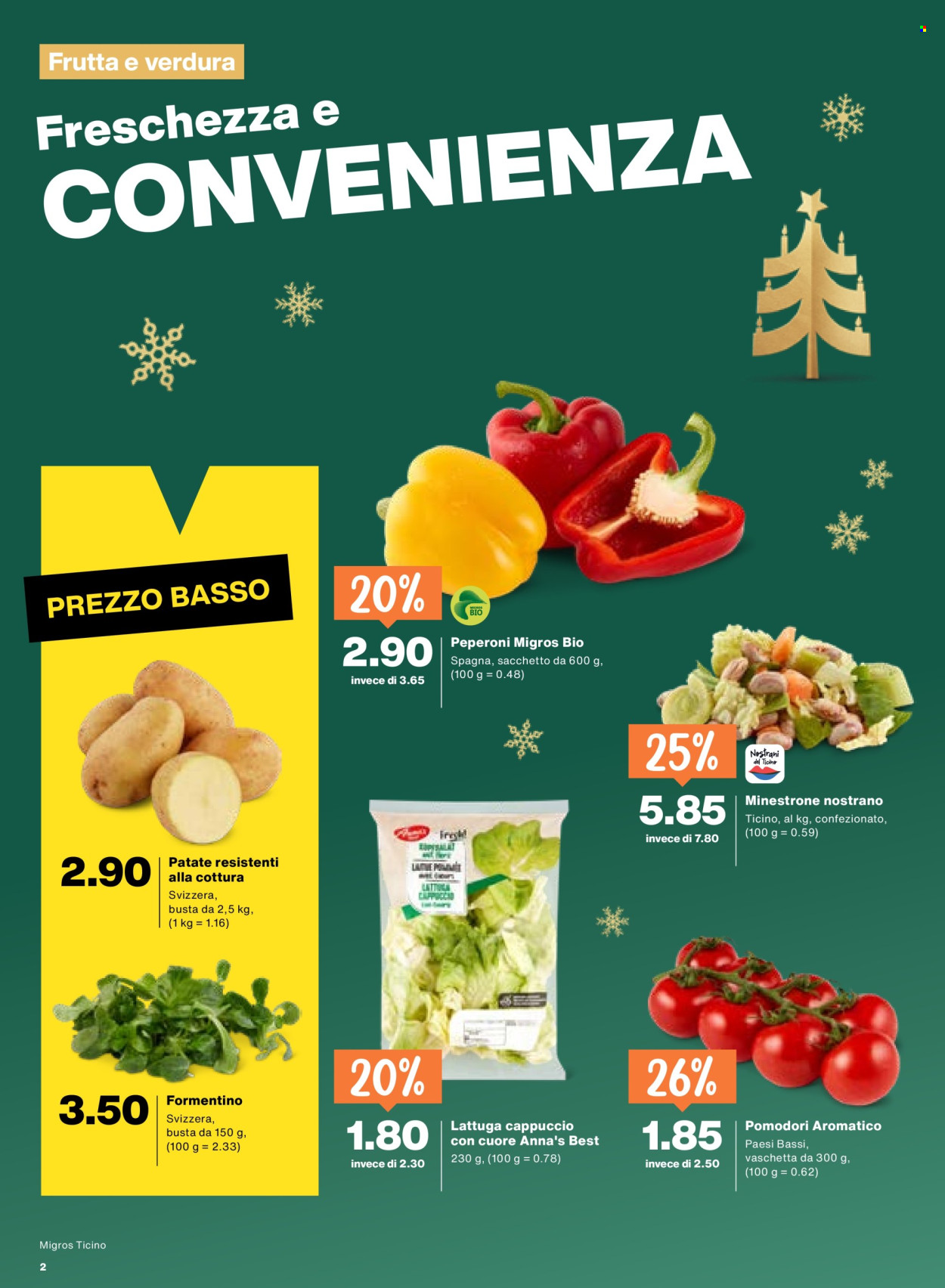 Volantino Migros - 16.12.2025 - 22.12.2025. Pagina 2