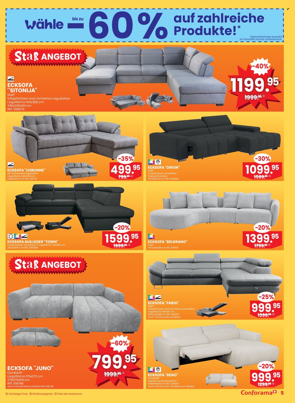 Volantino Conforama - 17.12.2025 - 30.12.2025. Pagina 5