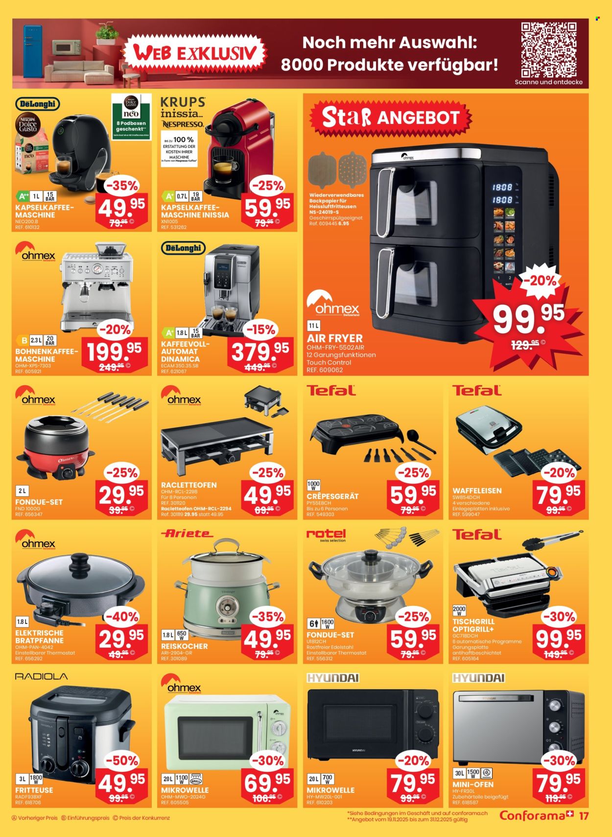 Volantino Conforama - 17.12.2025 - 30.12.2025. Pagina 17